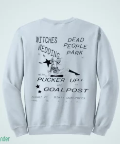 witches wedding dead people park pucker up concert poster vintage shirt 4
