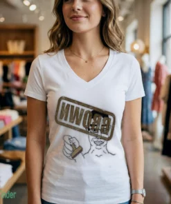 wojak holding custom ink brown approved stamp meme shirt 2