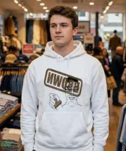 wojak holding custom ink brown approved stamp meme shirt 3