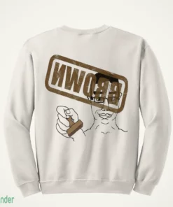 wojak holding custom ink brown approved stamp meme shirt 4