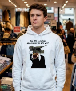 you are a weapon and weapons do not weep camera head shirt 3