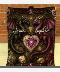 you me we got this custom blanket personalized name gift for couples 1