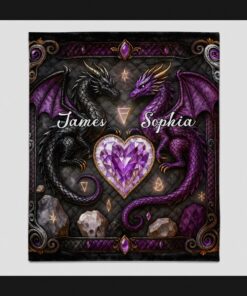 you me we got this custom blanket personalized name gift for couples 2