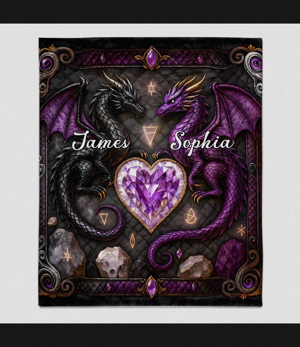 You & Me We Got This Custom Blanket - Personalized Name - Gift For Couples - Design Preview