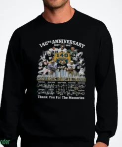 140th anniversary notre dame fighting irish shirt 4