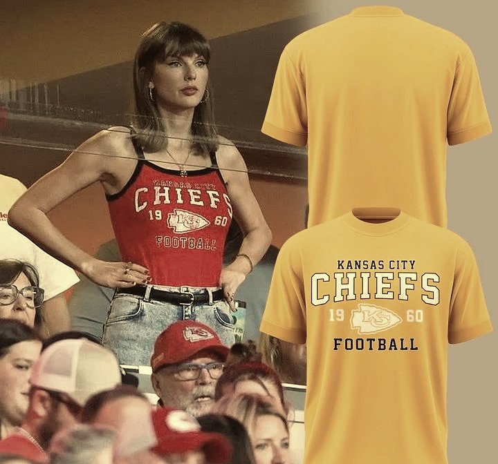 2026 taylor swift x kansas city chiefs gold yellow t shirt 1 2026 taylor swift x kansas city chiefs gold yellow t shirt 1