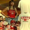 2026 taylor swift x kansas city chiefs white graphic t shirt 1