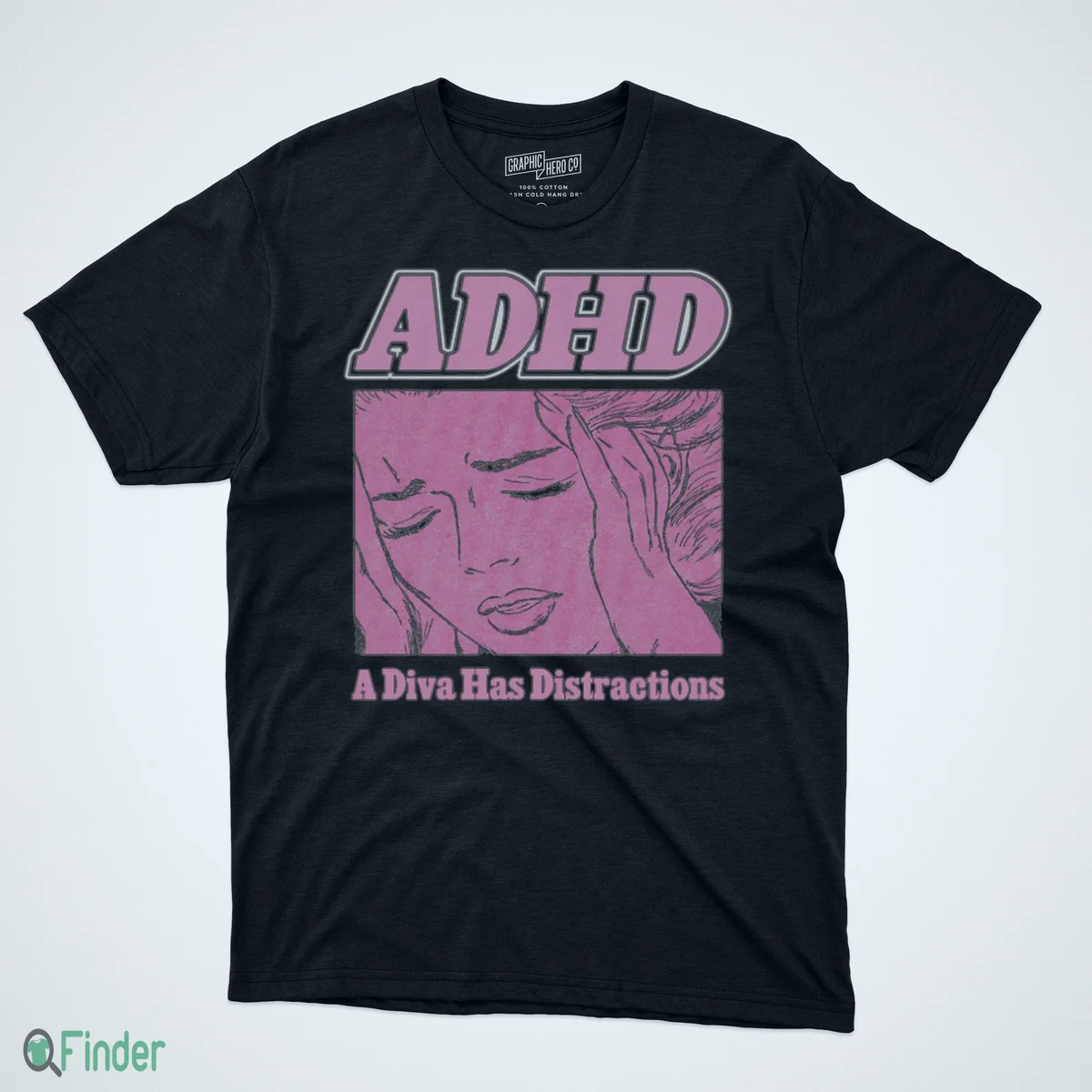 adhd a diva has distractions t shirt 1 adhd a diva has distractions t shirt 1