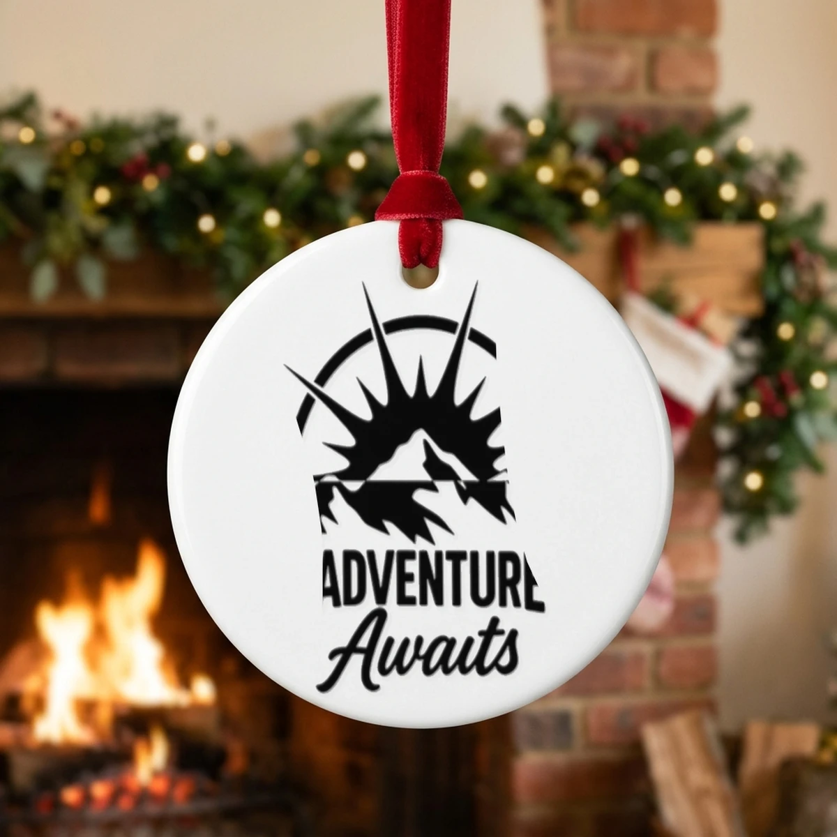 Adventure Awaits Vinyl Decal Shirt - Design Preview