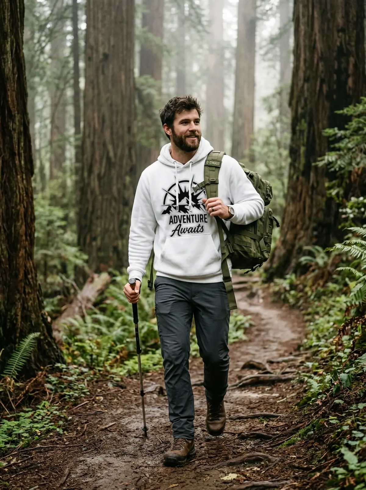 adventure awaits vinyl decal white hoodie forest adventure awaits vinyl decal white hoodie forest