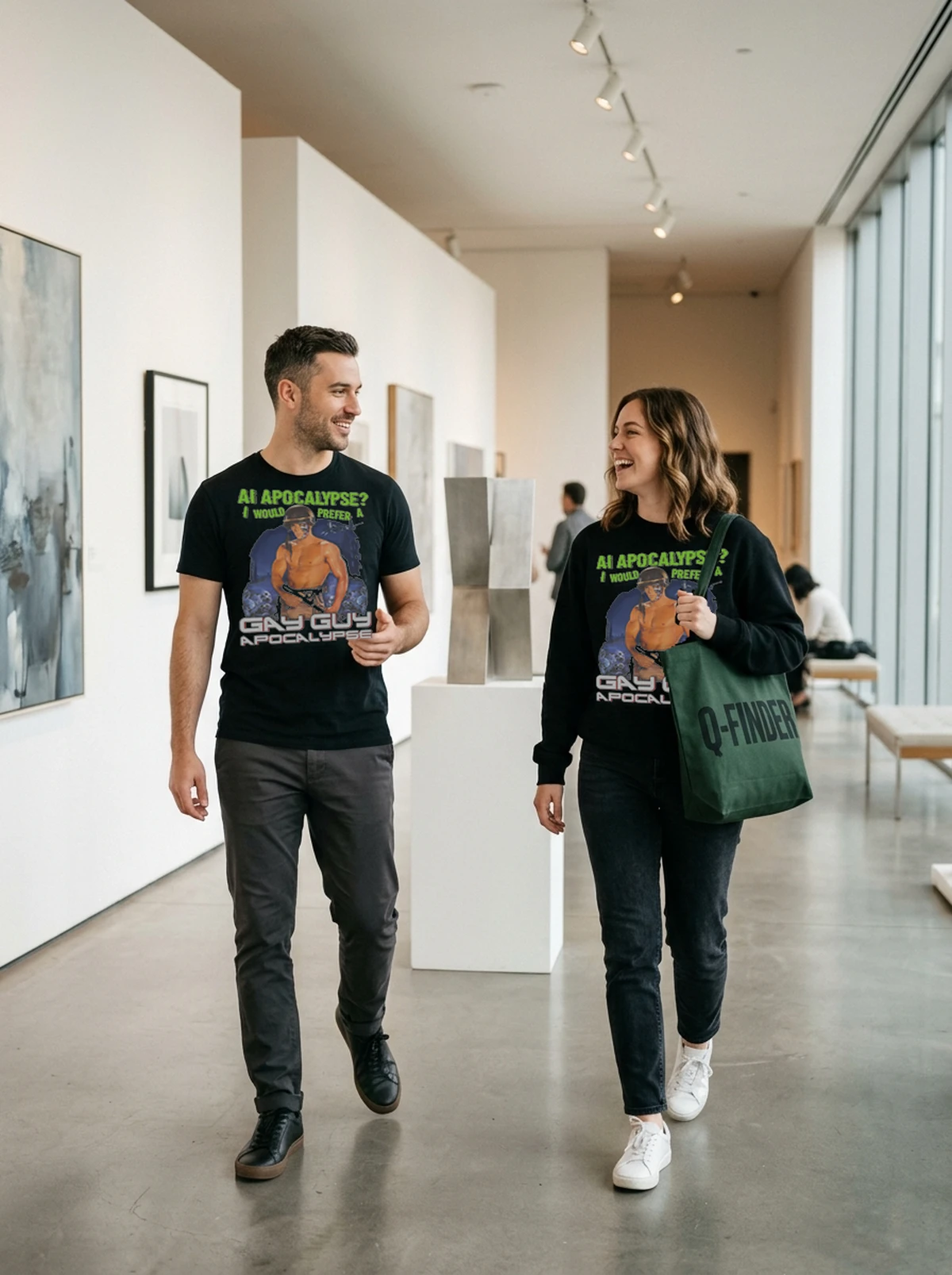 ai apocalypse i would prefer a gay guy apocalypse black tshirt museum gallery couple ai apocalypse i would prefer a gay guy apocalypse black tshirt museum gallery couple