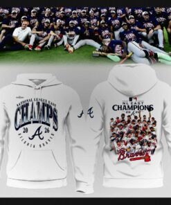 atlanta braves 2026 nl east division champions postseason hoodie 1