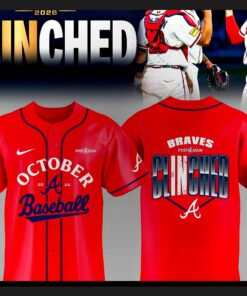 atlanta braves 2026 postseason clinched locker room 3d jersey 1