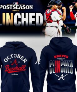 atlanta braves postseason clinched 2 sided print 2026 3d hoodie 1
