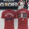 atlanta braves postseason clinched 2 sided print 2026 3d t shirt 1