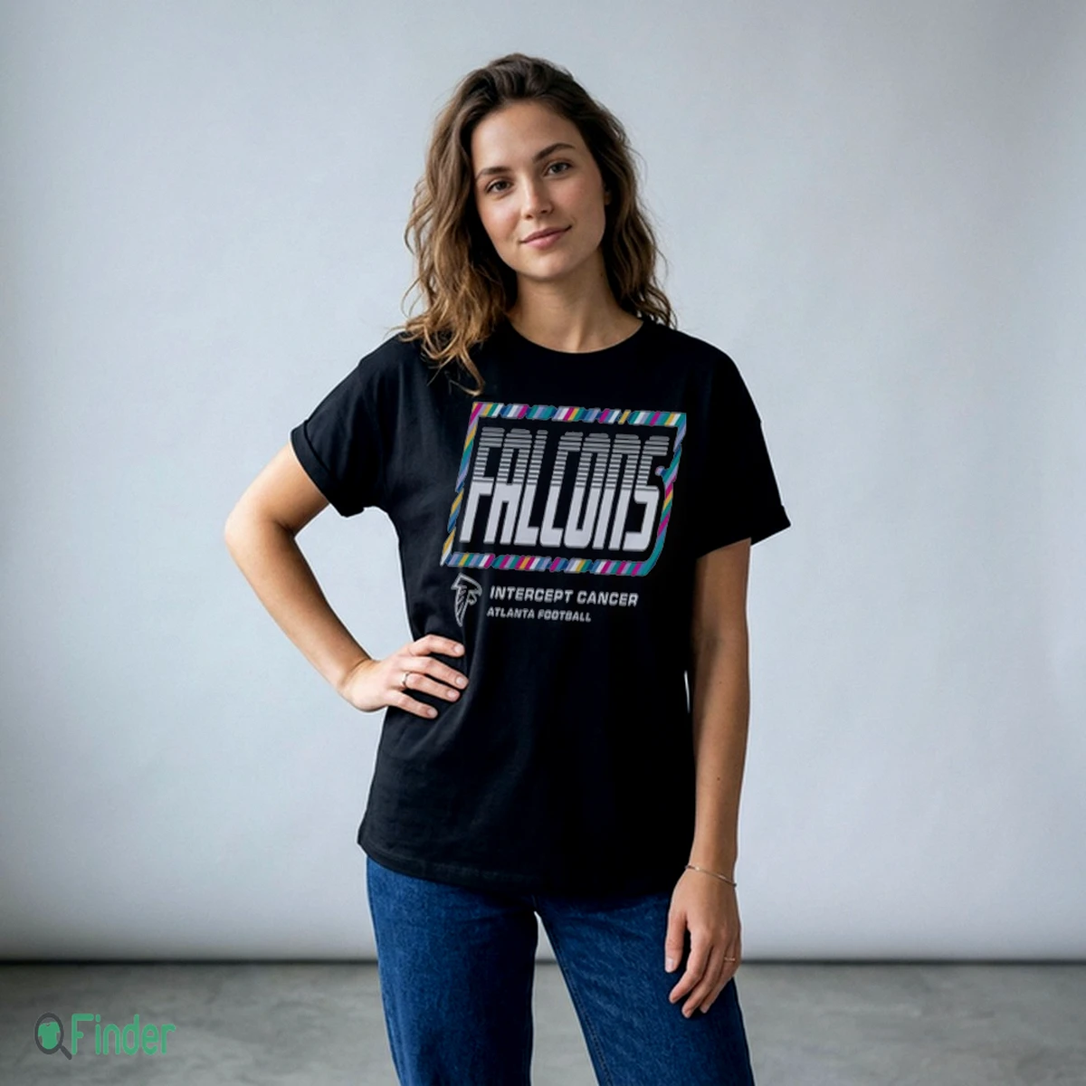Atlanta Falcons 2026 Crucial Catch Intercept Cancer Football Fan Game Day Shirt - Design Preview