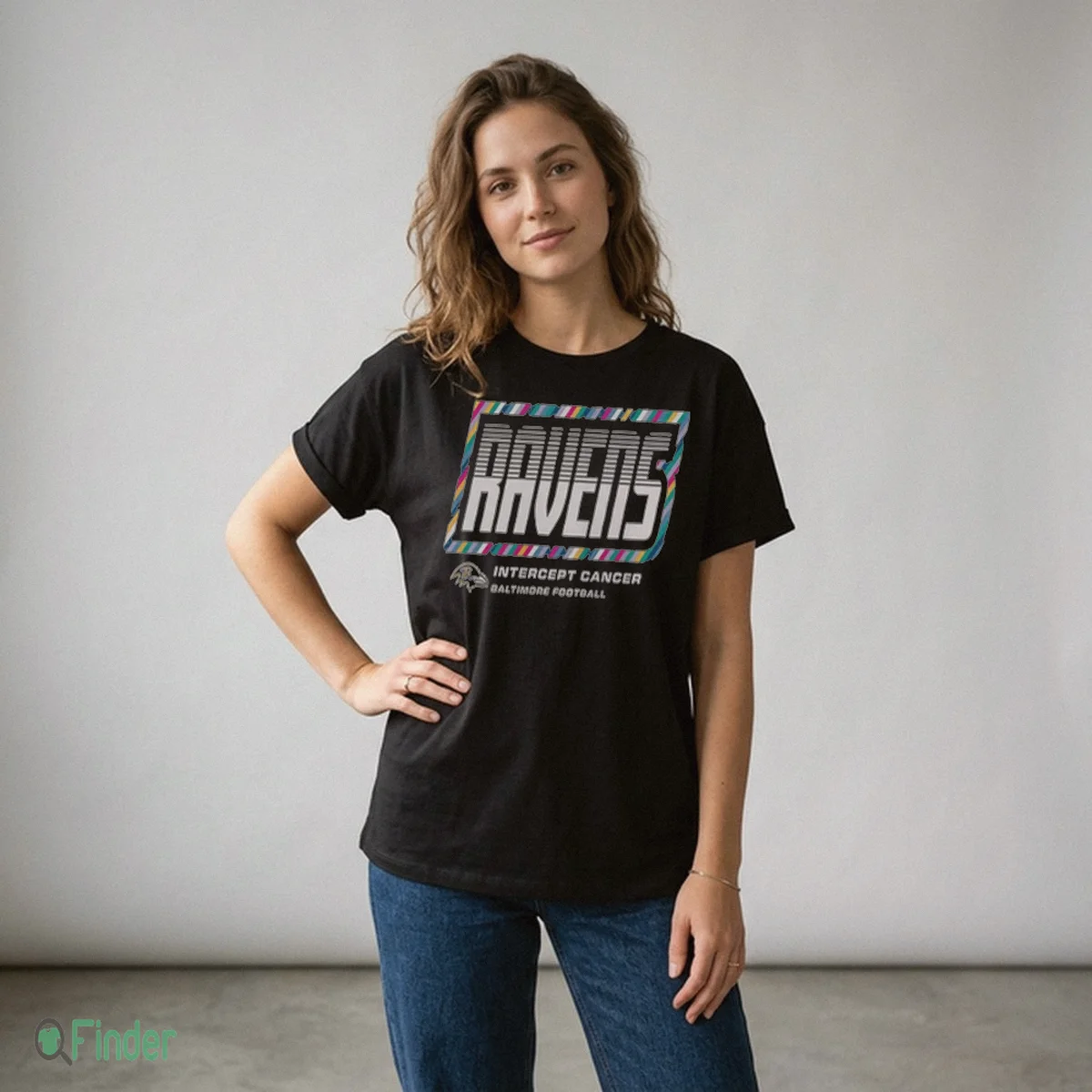Baltimore Ravens 2026 Crucial Catch Intercept Cancer Football Fan Game Day Shirt - Design Preview