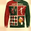 basketball legend slam dunk ugly christmas sweater 1