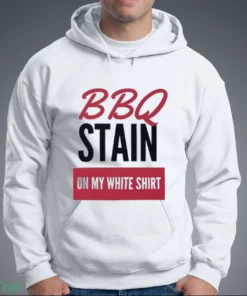 bbq stain on my white shirt 3
