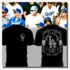 born x raised x los angeles dodgers forever blue limited edition 3d t shirt 1