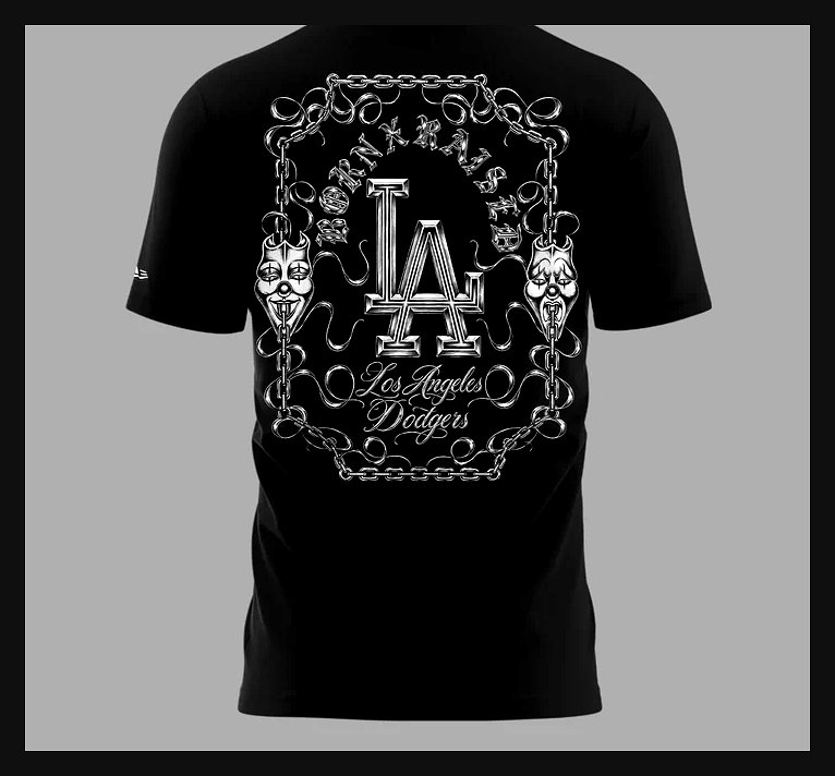 born x raised x los angeles dodgers forever blue limited edition 3d t shirt 3 born x raised x los angeles dodgers forever blue limited edition 3d t shirt 3