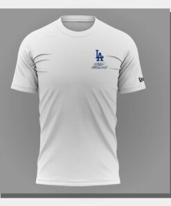 born x raised x los angeles dodgers forever blue streetwear 3d t shirt 2