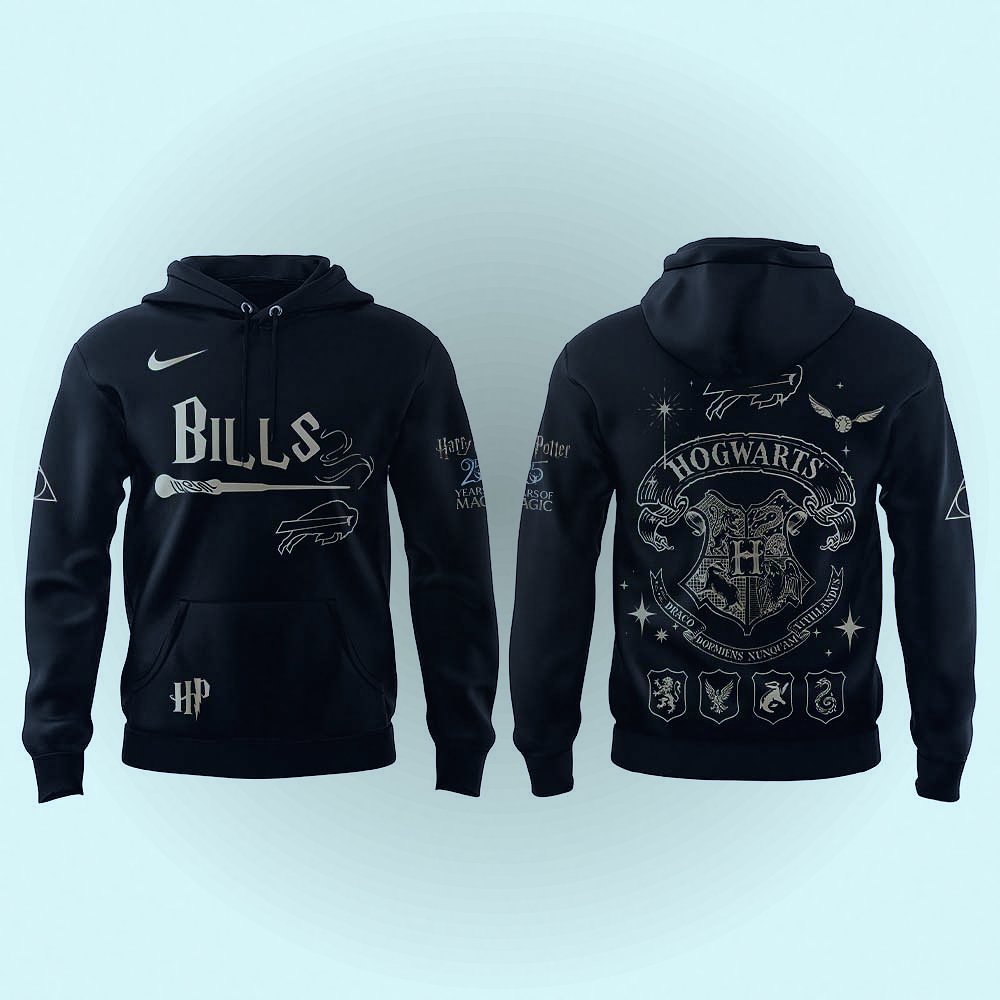 Buffalo Bills Harry Potter Night Hogwarts Edition 2026 3D Hoodie - Design Preview