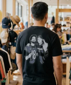 caleb williams ben johnson middle finger shirt 1