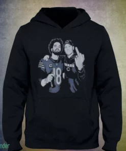 caleb williams ben johnson middle finger shirt 3