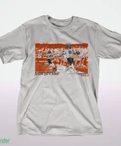 caleb williams luther burden iii never let it rest graphic t shirt 1
