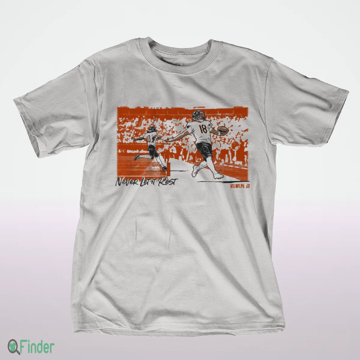 caleb williams luther burden iii never let it rest graphic t shirt 1 caleb williams luther burden iii never let it rest graphic t shirt 1