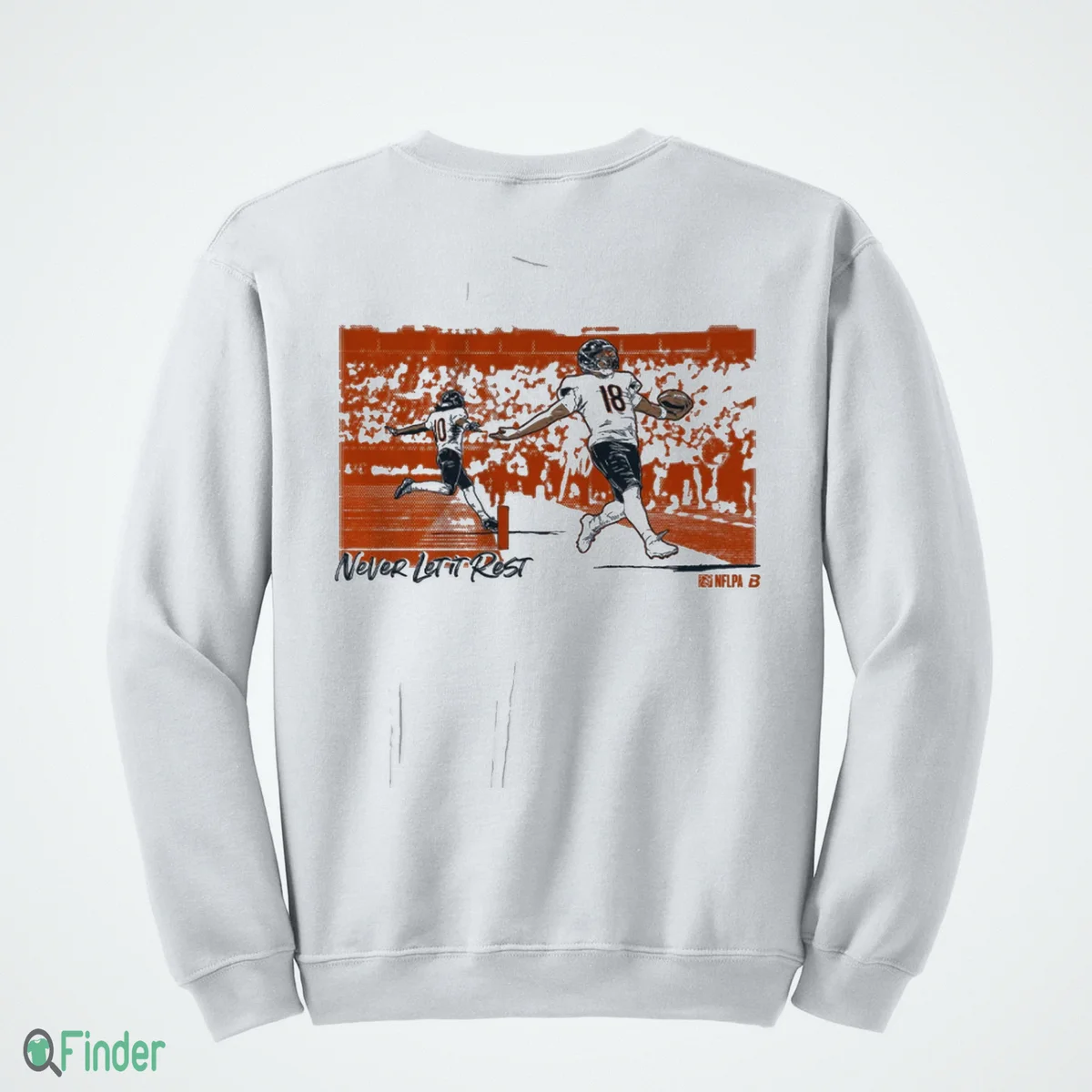 caleb williams luther burden iii never let it rest graphic t shirt 4 caleb williams luther burden iii never let it rest graphic t shirt 4