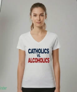catholics vs alcoholics notre dame wisconsin shirt 2