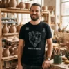 chicago bears nfl 2026 salute to service logo black tshirt pottery studio