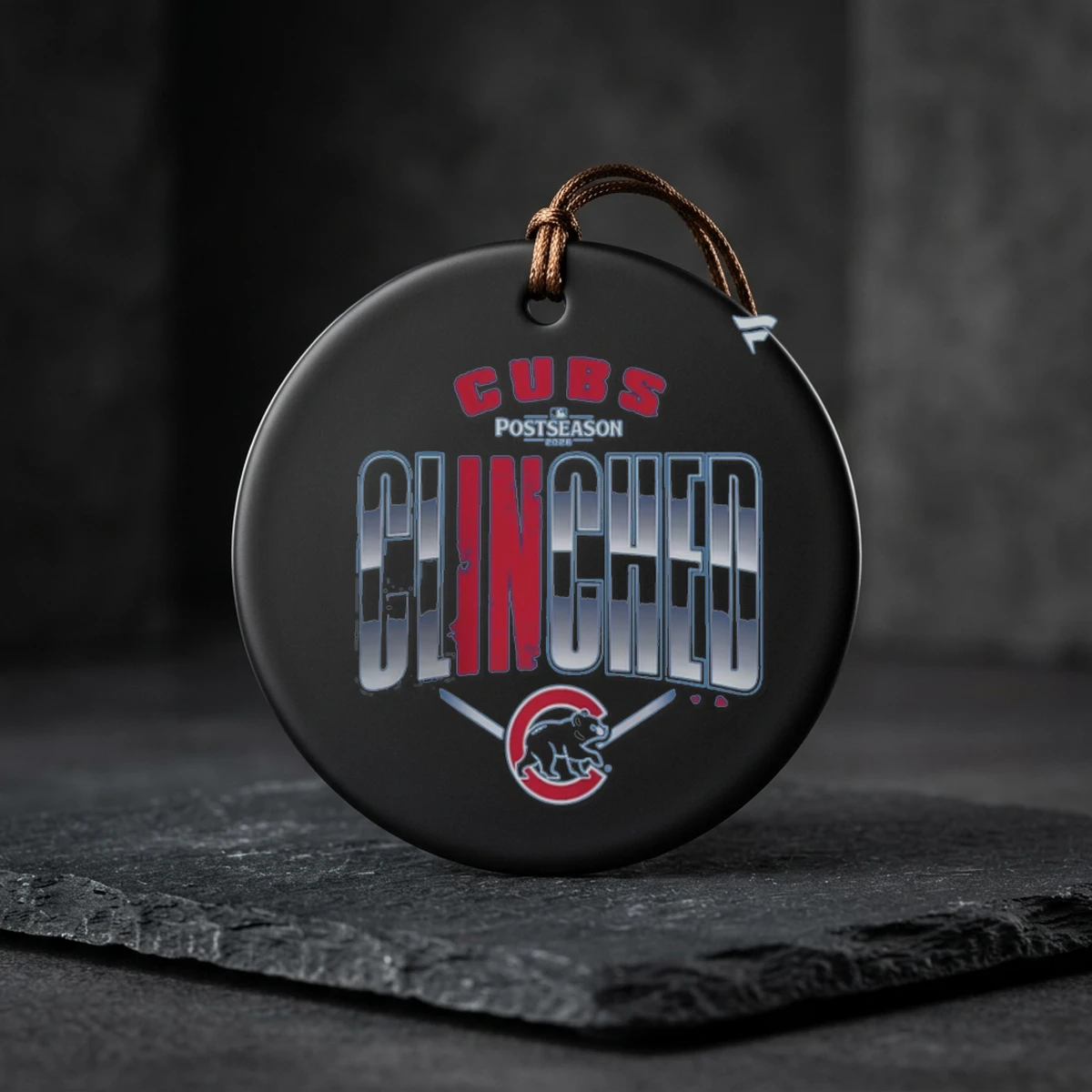 chicago cubs 2026 mlb postseason locker room ceramic ornament chicago cubs 2026 mlb postseason locker room ceramic ornament