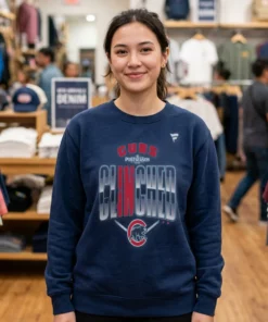 chicago cubs 2026 mlb postseason locker room mock sweat navy
