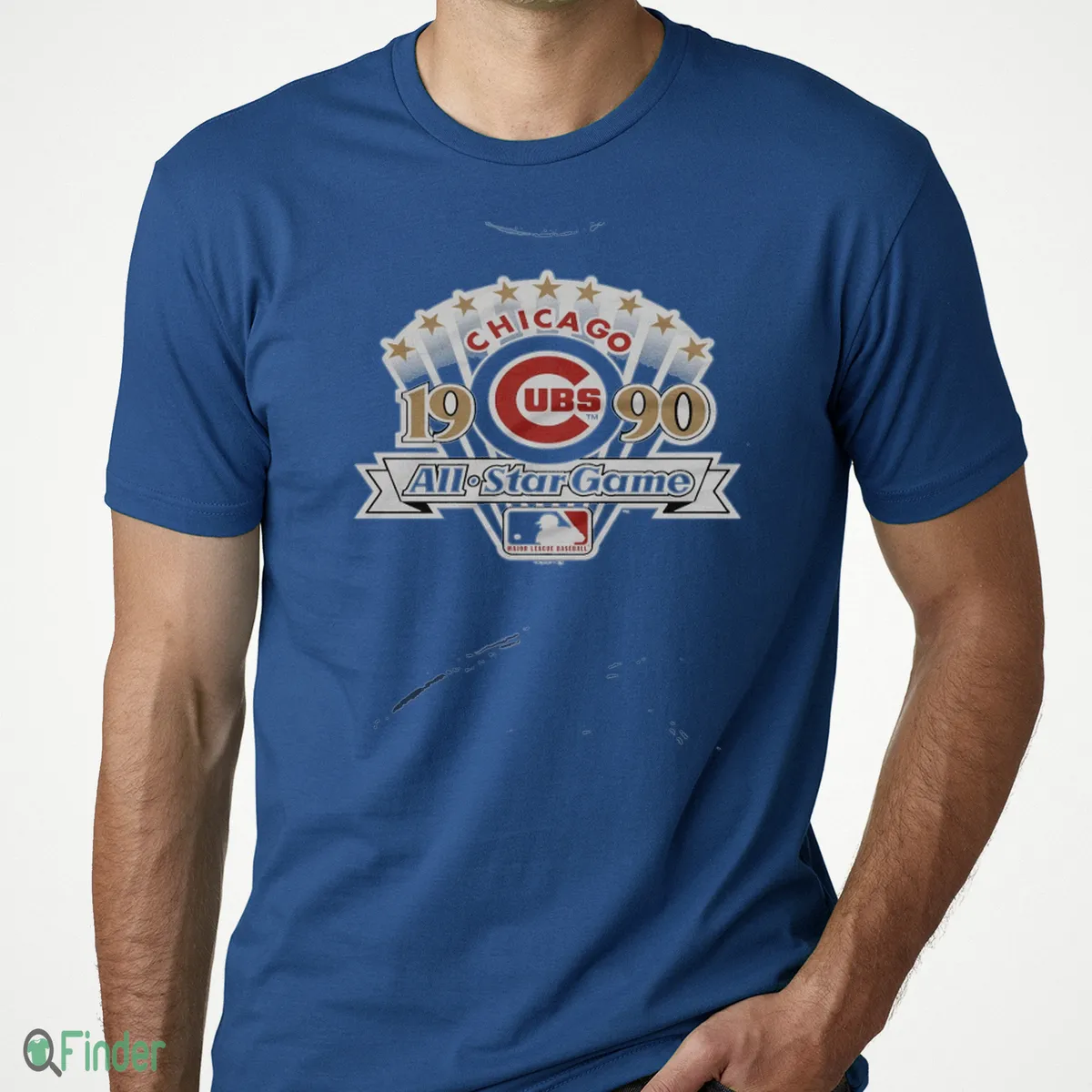 chicago cubs homage 1990 all star game royal t shirt 1 chicago cubs homage 1990 all star game royal t shirt 1