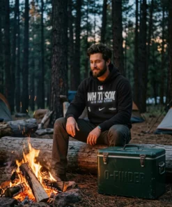 chicago white sox 2026 mlb postseason no time like october black hoodie campfire twilight