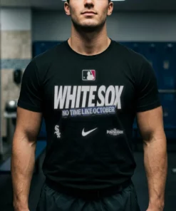 chicago white sox 2026 mlb postseason no time like october tshirt black male3