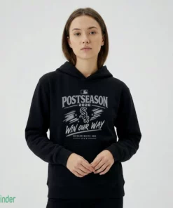 chicago white sox postseason 2026 mlb clinched hoodie black female 01