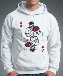 chris sale atlanta baseball ace signature playing card shirt 3