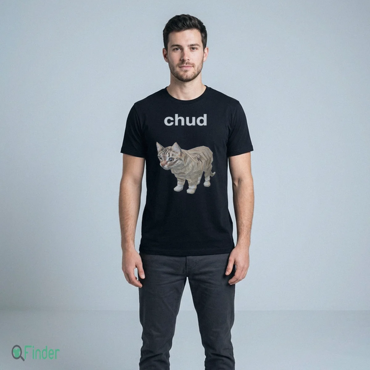 Chud Cat Meme Shirt - Design Preview