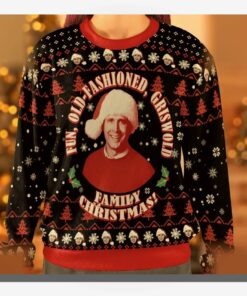 clark griswold christmas vacation old fashioned griswold ugly christmas sweatshirt 3