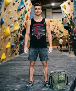 cleveland guardians 2026 mlb postseason locker room black tanktop bouldering gym
