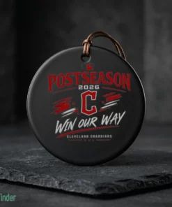 cleveland guardians postseason 2026 mlb clinched ceramic ornament