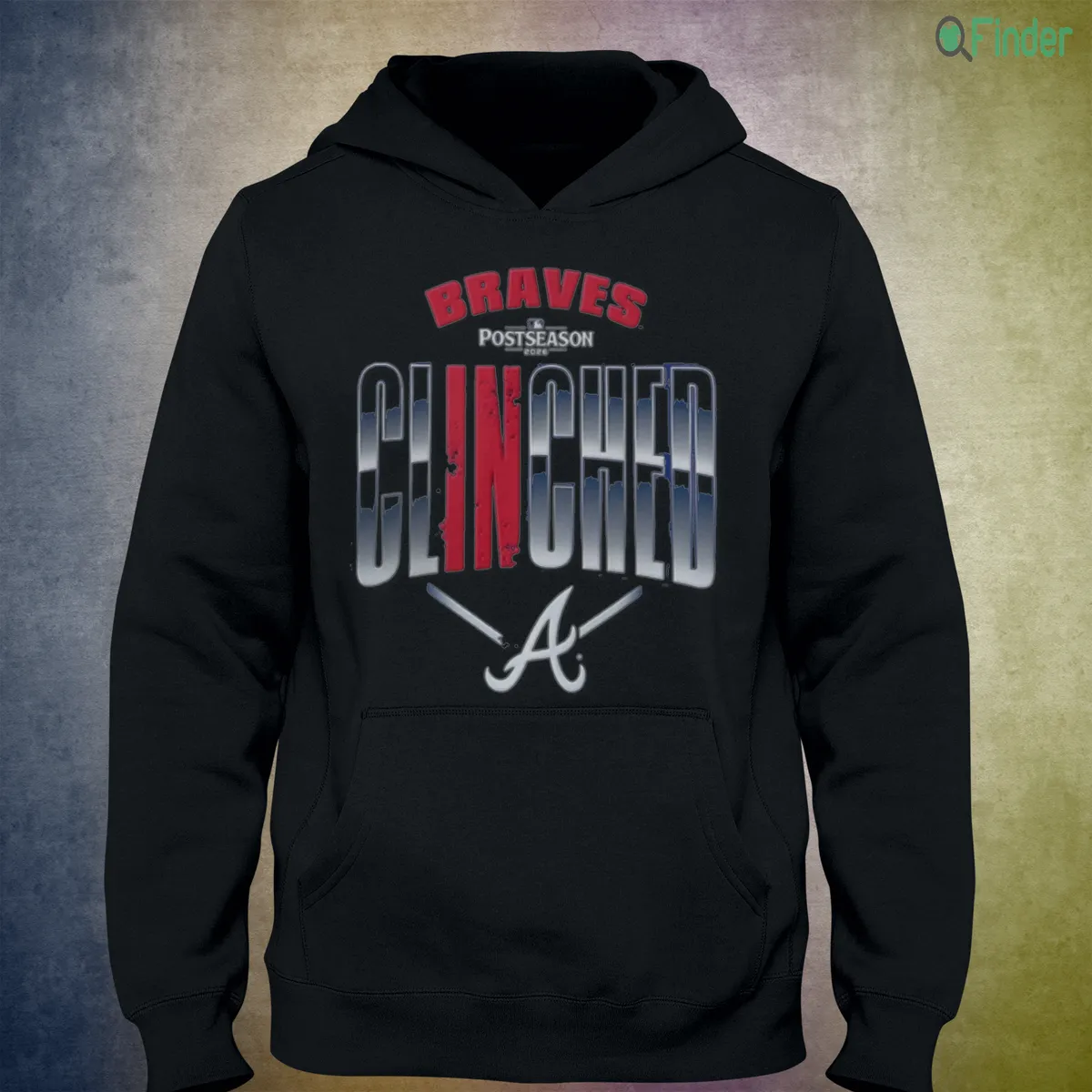 clinched atlanta braves baseball nike 2026 mlb postseason locker room hoodie clinched atlanta braves baseball nike 2026 mlb postseason locker room hoodie
