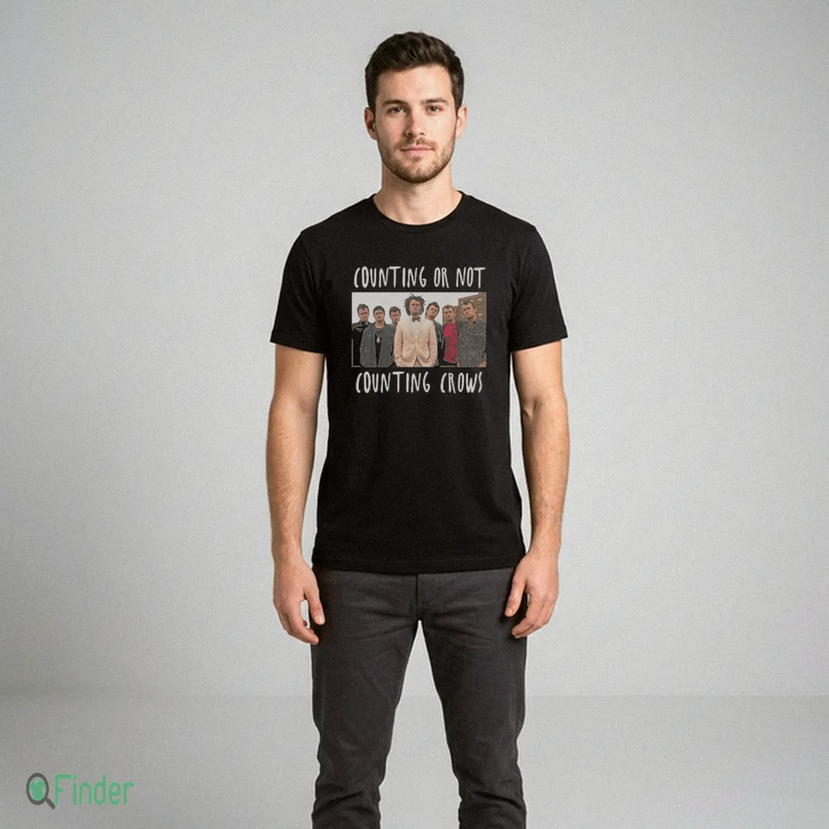 Counting Or Not Counting Crows T-Shirt - Design Preview