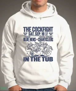 delaware football the cockfight t shirt 3