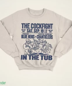 delaware football the cockfight t shirt 4