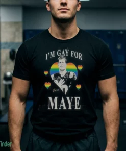 drake maye i m gay for maye shirt 1